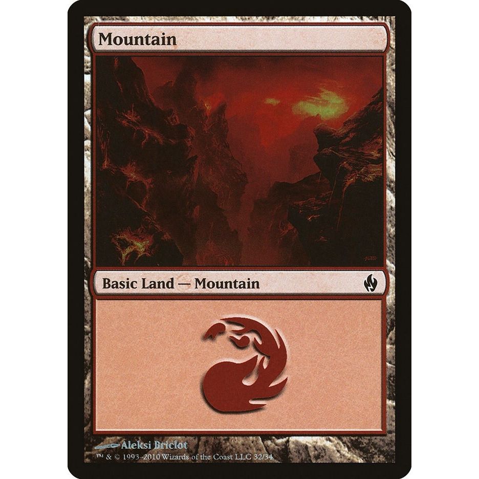 Image for Mountain (32) (32) (PD2) - Magic: The Gathering