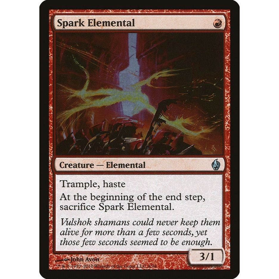 Image for Spark Elemental (4) (PD2) - Magic: The Gathering