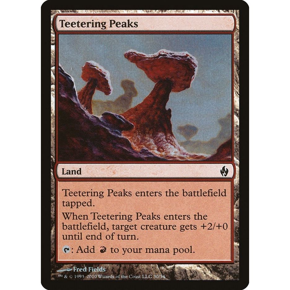Image for Teetering Peaks (30) (PD2) - Magic: The Gathering