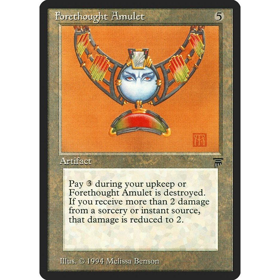 Image for Forethought Amulet (LEG) - Magic: The Gathering