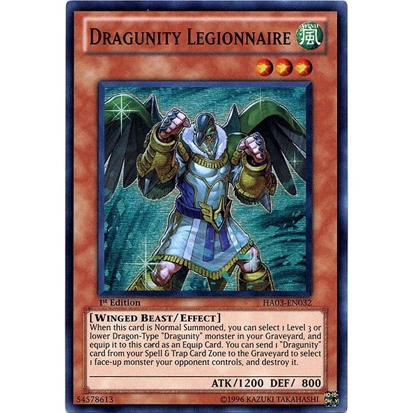 Image for Dragunity Legionnaire (HA03-EN032) (HA03) - YuGiOh