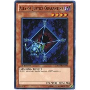Image for Ally of Justice Quarantine (HA03-EN051) (HA03) - YuGiOh
