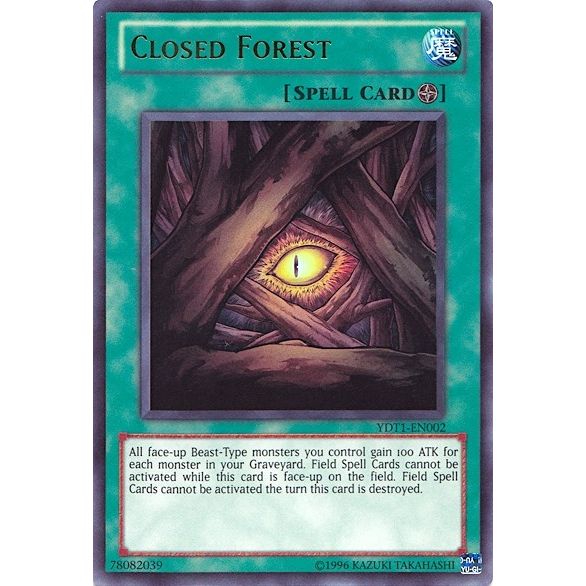 Image for Closed Forest (5D's Duel Transer) (YDT1-EN002) (VDP) - YuGiOh