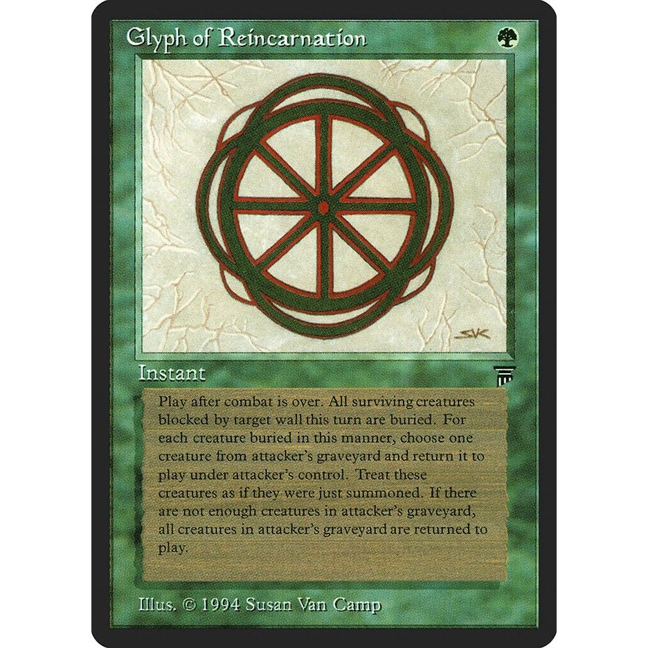 Image for Glyph of Reincarnation (LEG) - Magic: The Gathering