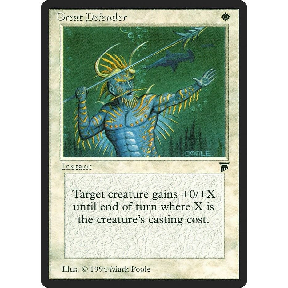 Image for Great Defender (LEG) - Magic: The Gathering