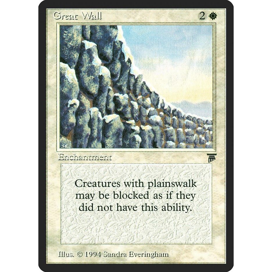 Image for Great Wall (LEG) - Magic: The Gathering