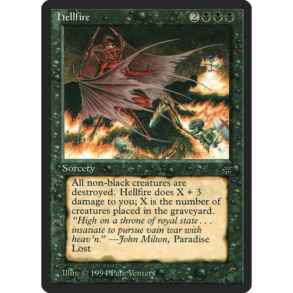 Image for Hellfire (LEG) - Magic: The Gathering