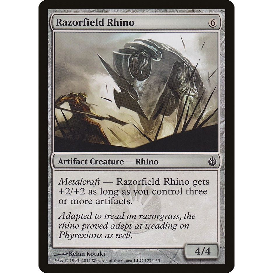 Image for Razorfield Rhino (127) (MBS) - Magic: The Gathering