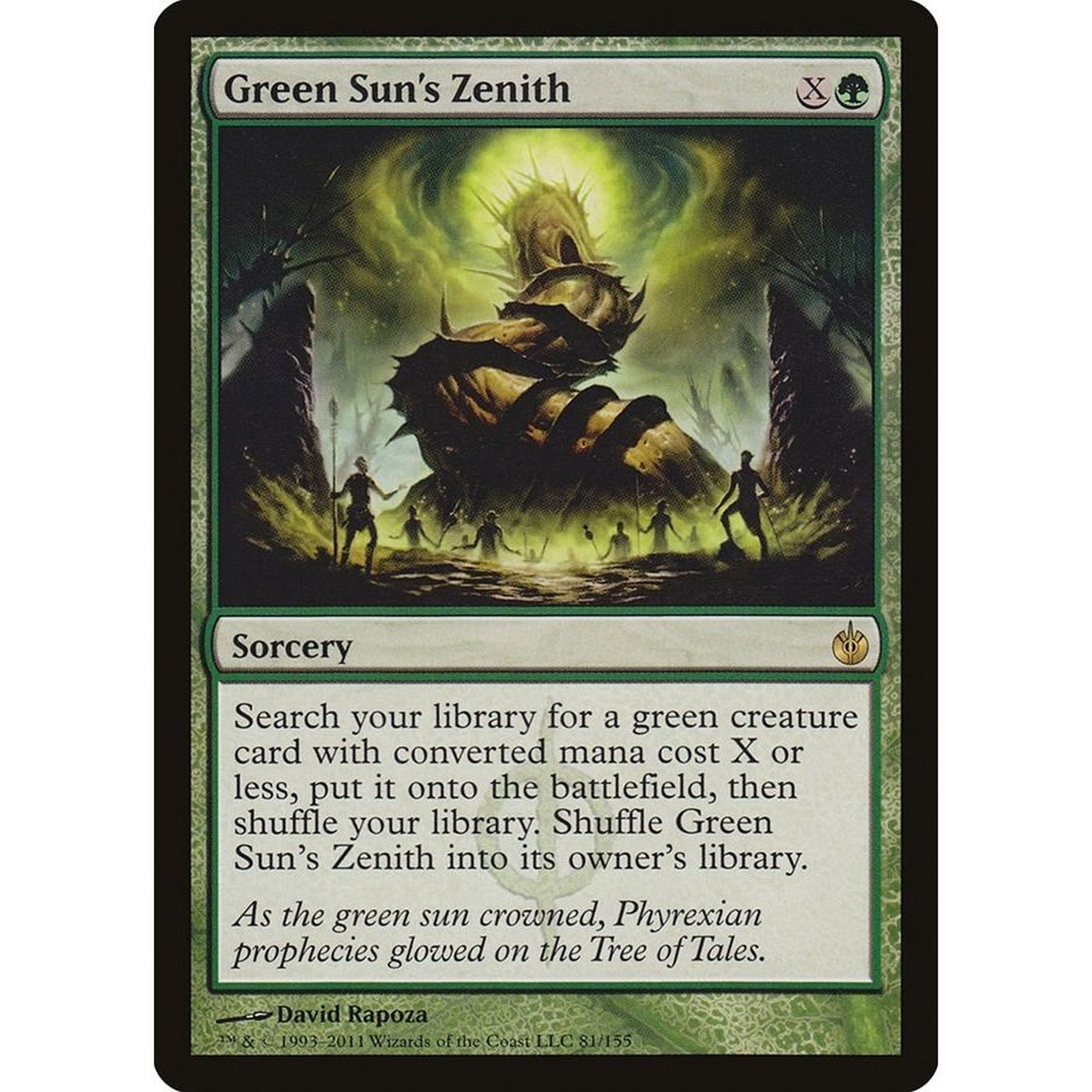 Image for Green Sun's Zenith (81) (MBS) - Magic: The Gathering