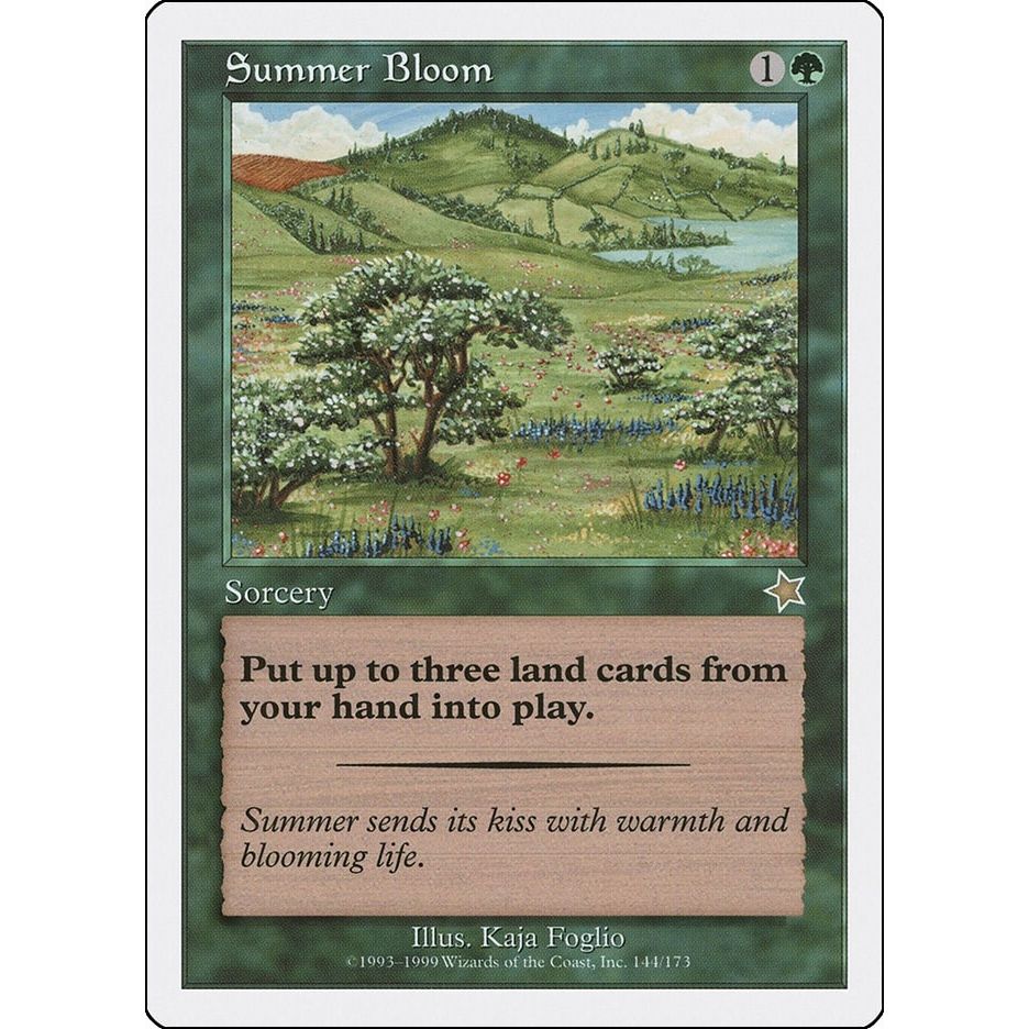 Image for Summer Bloom (144) (S99) - Magic: The Gathering