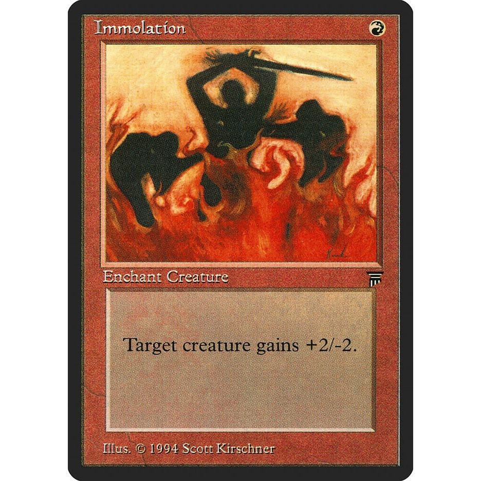 Image for Immolation (LEG) - Magic: The Gathering