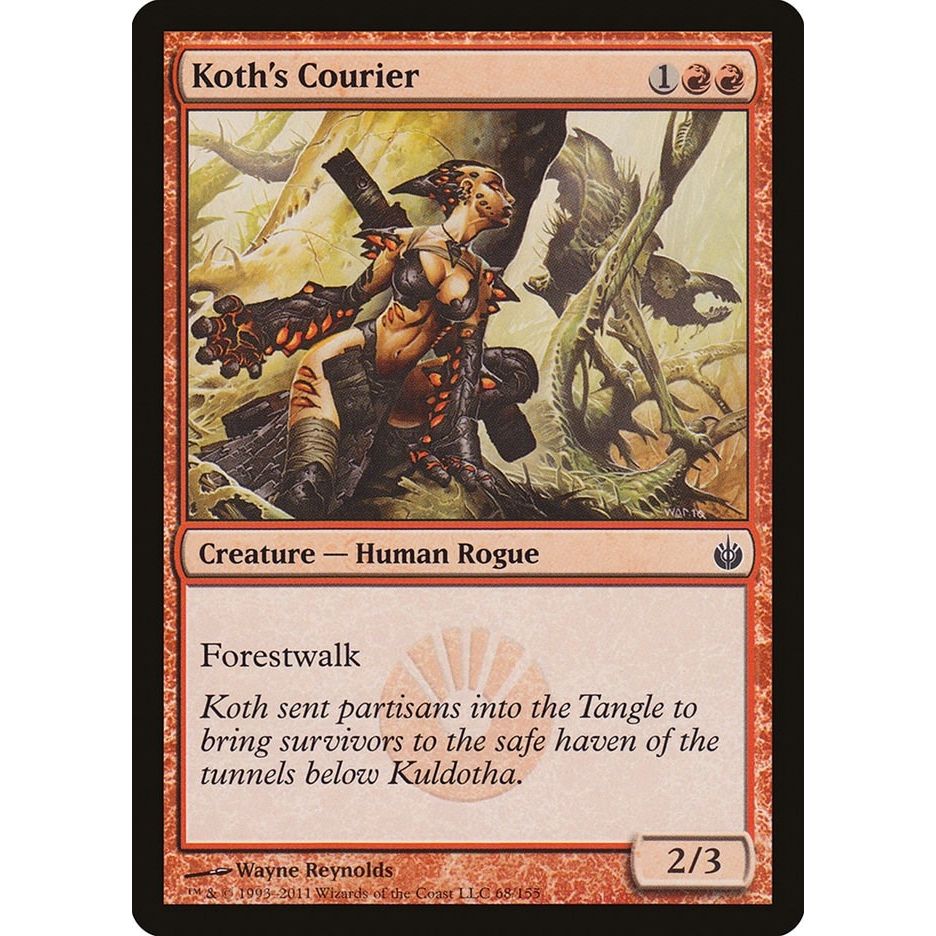 Image for Koth's Courier (68) (MBS) - Magic: The Gathering