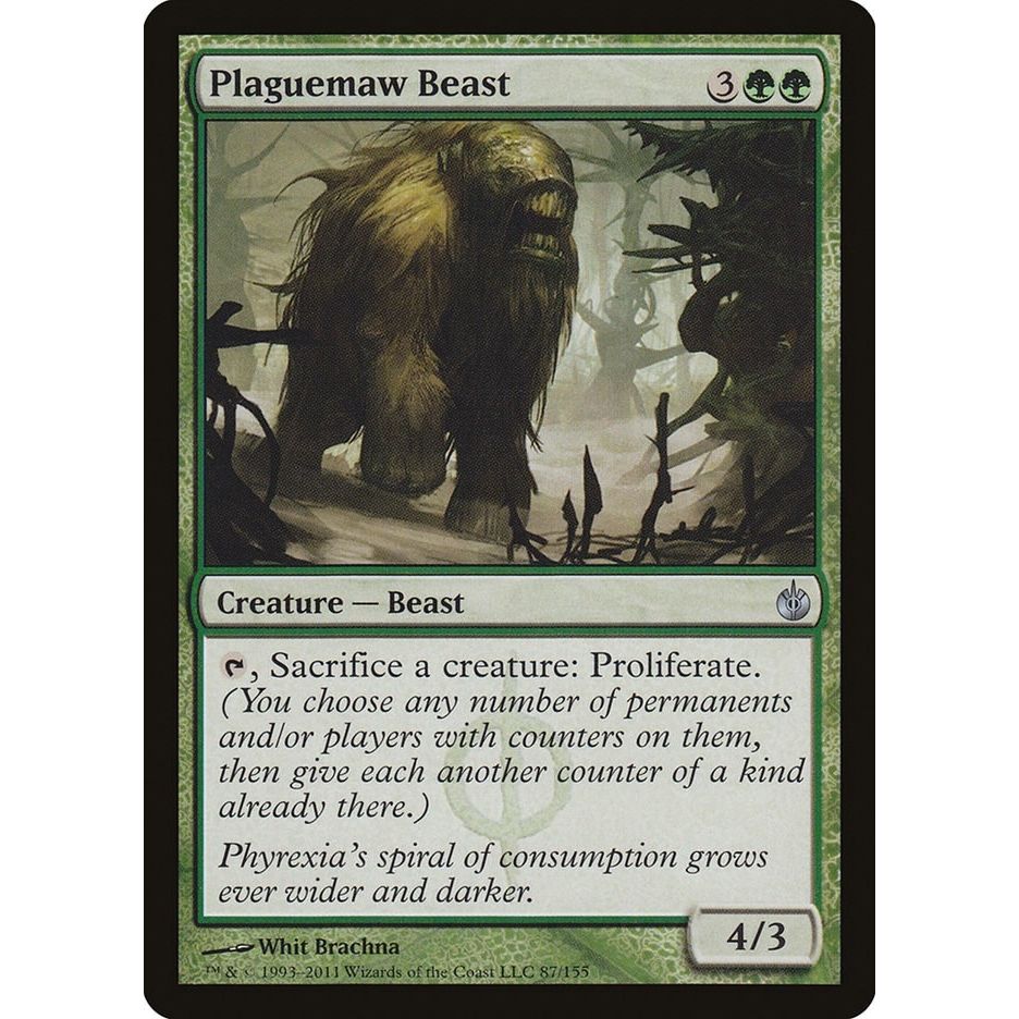 Image for Plaguemaw Beast (87) (MBS) - Magic: The Gathering