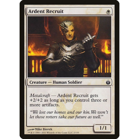 Image for Ardent Recruit (2) (MBS) - Magic: The Gathering