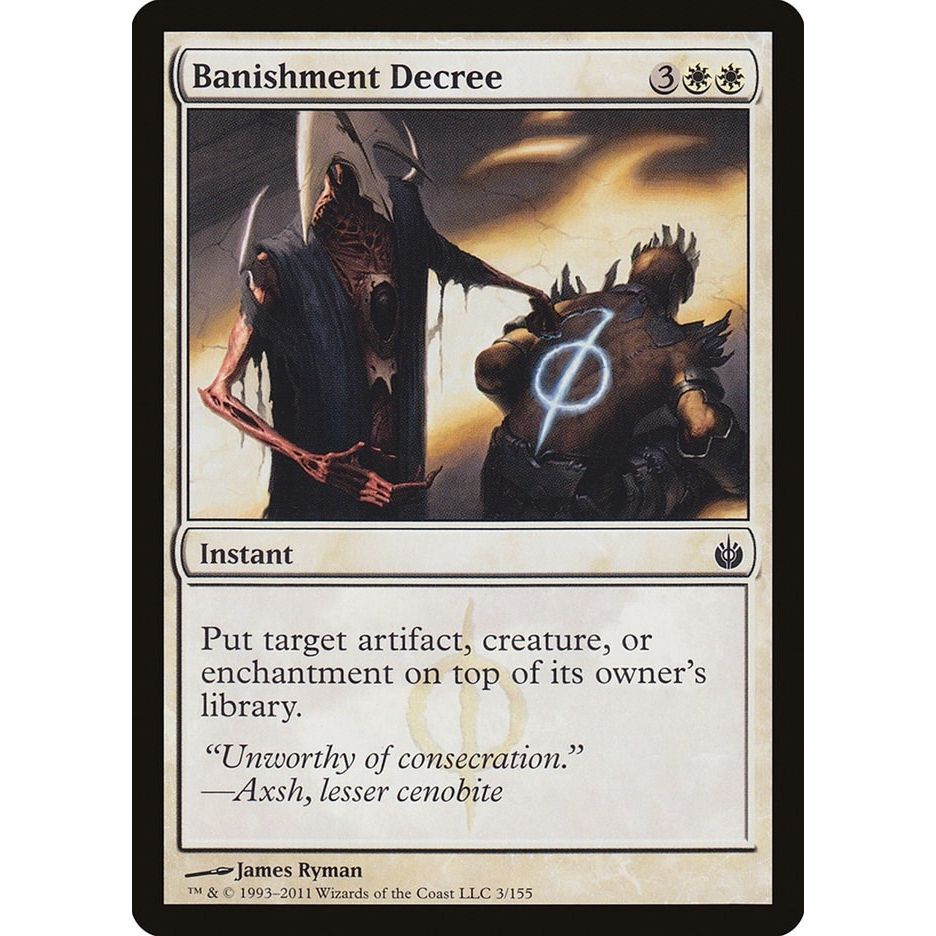 Image for Banishment Decree (3) (MBS) - Magic: The Gathering