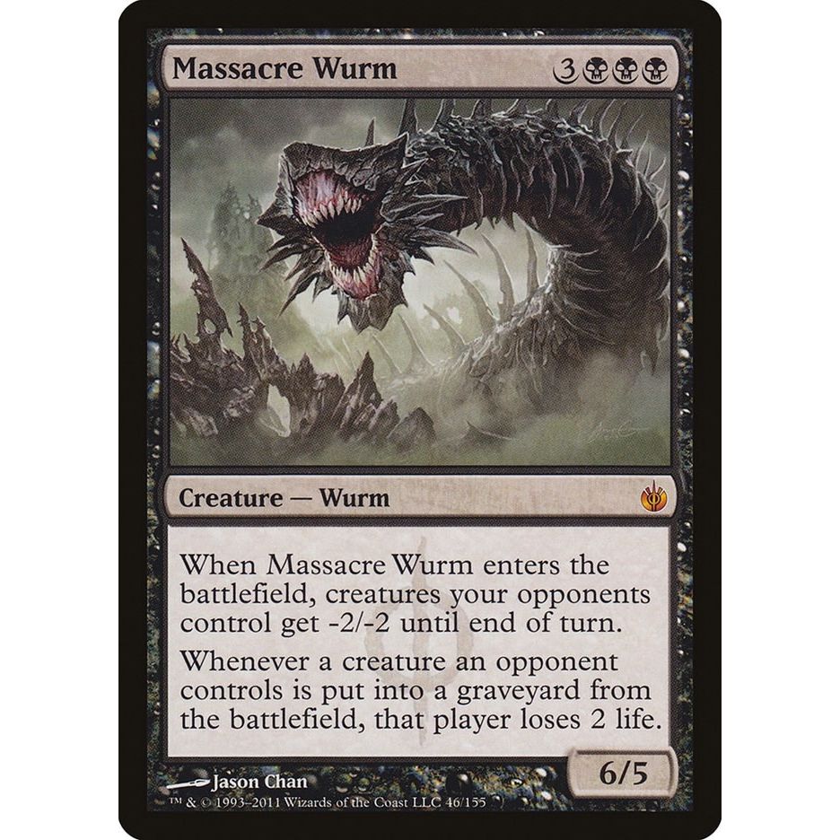 Image for Massacre Wurm (46) (MBS) - Magic: The Gathering