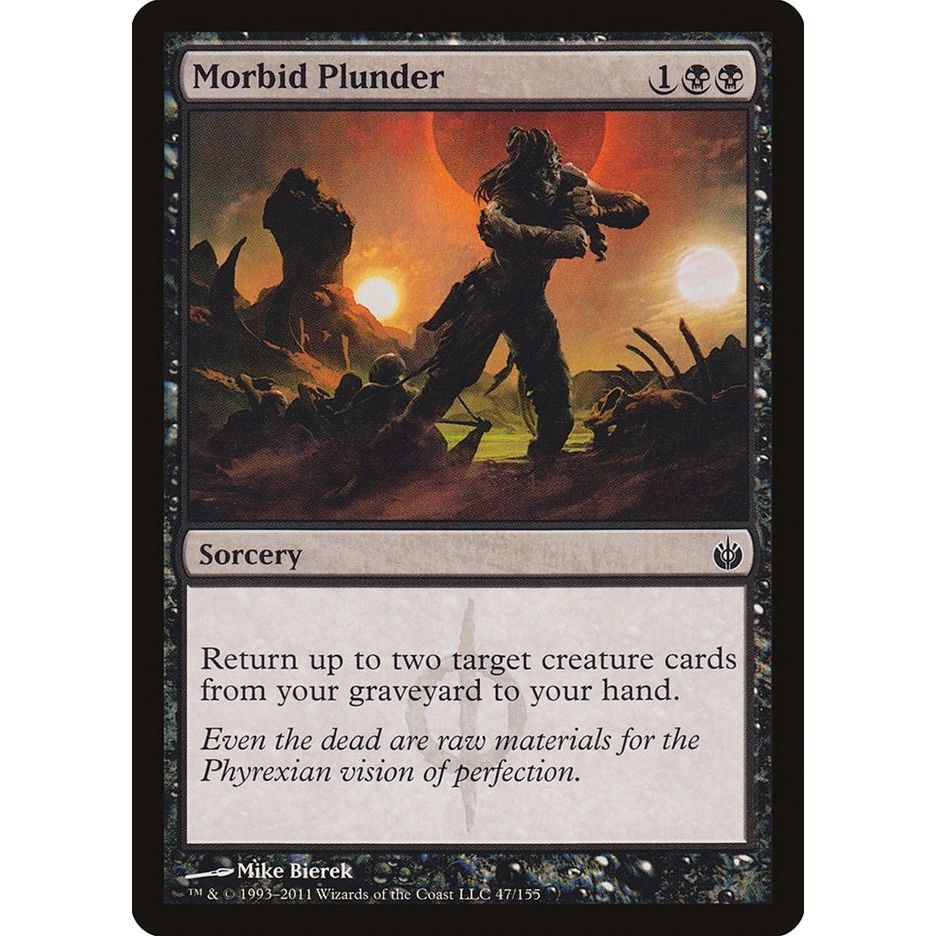 Image for Morbid Plunder (47) (MBS) - Magic: The Gathering