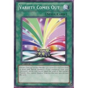 Image for Variety Comes Out (DP10-EN020) (DP10) - YuGiOh