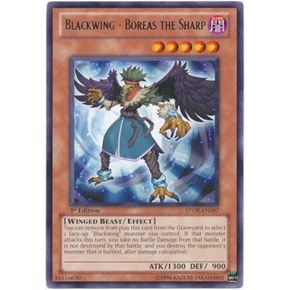 Image for Blackwing - Boreas the Sharp (STOR-EN007) (STOR) - YuGiOh