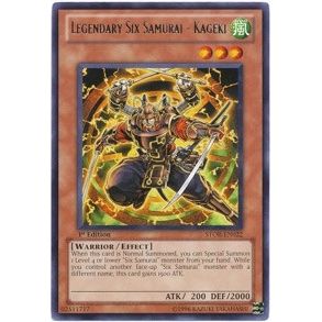 Image for Legendary Six Samurai - Kageki (STOR-EN022) (STOR) - YuGiOh