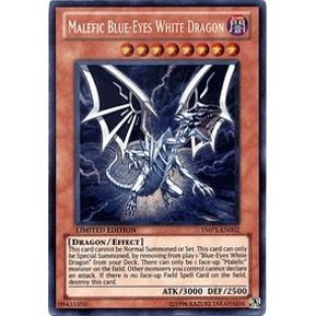 Image for Malefic Blue-Eyes White Dragon (YMP1-EN002) (YMP1) - YuGiOh