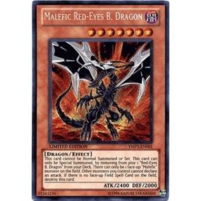 Image for Malefic Red-Eyes B. Dragon (Secret) (YMP1-EN001) (YMP1) - YuGiOh