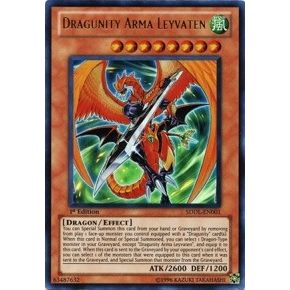 Image for Dragunity Arma Leyvaten (SDDL-EN001) (SDDL) - YuGiOh