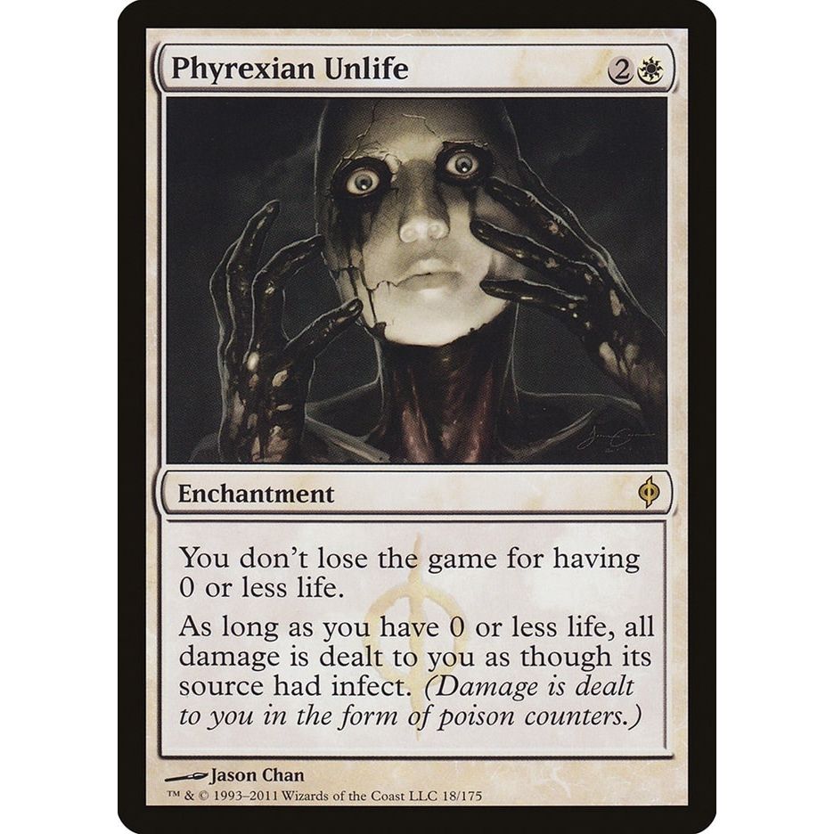 Image for Phyrexian Unlife (18) (NPH) - Magic: The Gathering