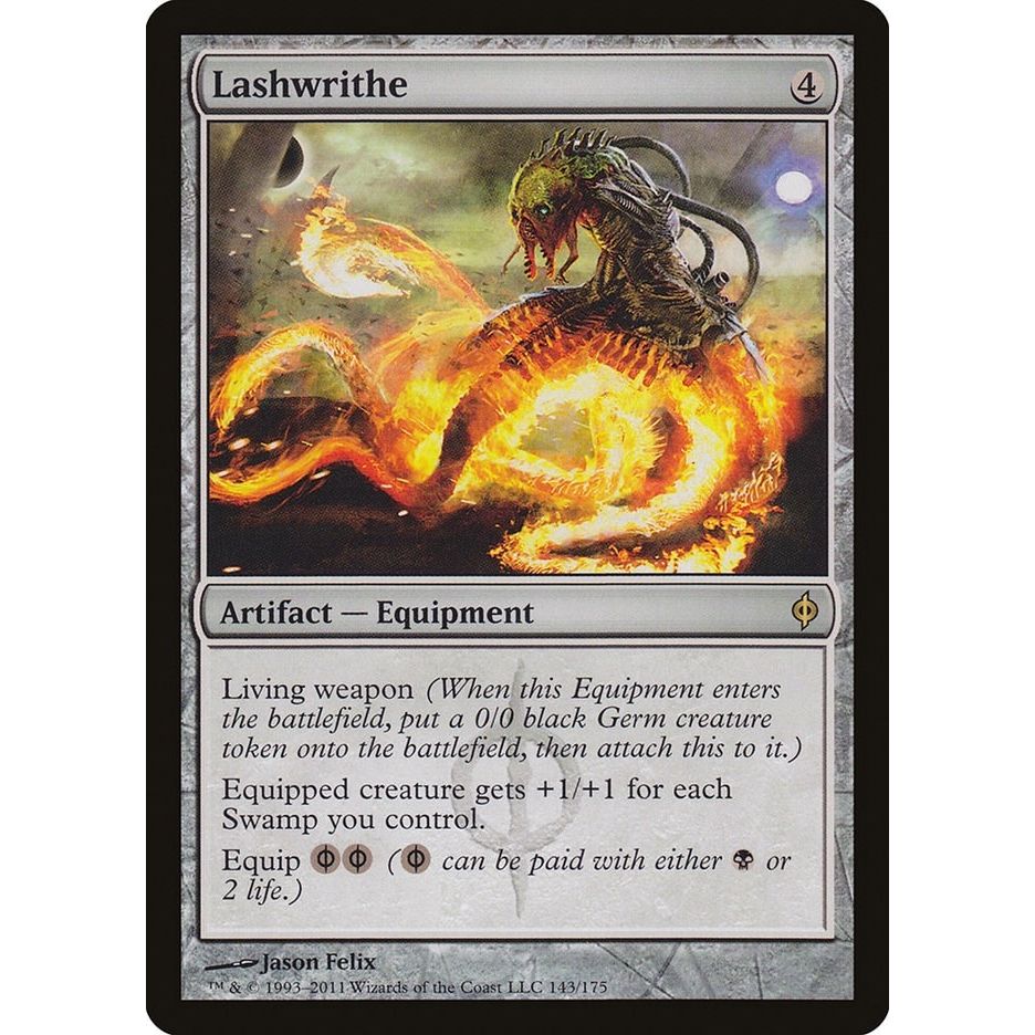 Image for Lashwrithe (143) (NPH) - Magic: The Gathering