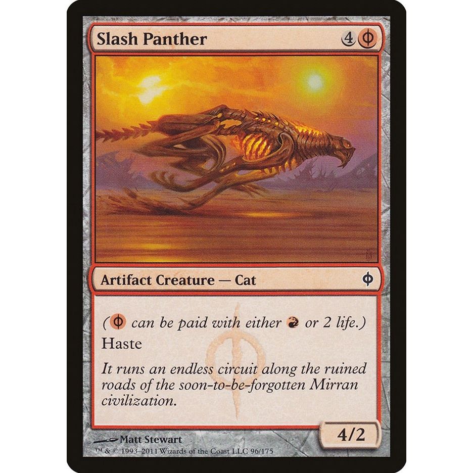 Image for Slash Panther (96) (NPH) - Magic: The Gathering
