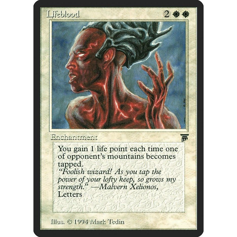 Image for Lifeblood (LEG) - Magic: The Gathering
