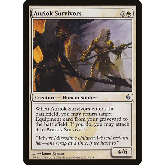 Image for Auriok Survivors (3) (NPH) - Magic: The Gathering