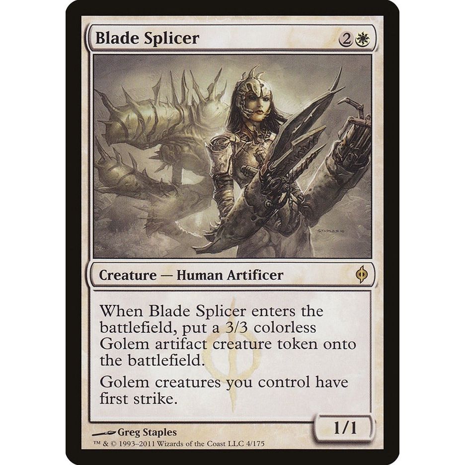 Image for Blade Splicer (4) (NPH) - Magic: The Gathering