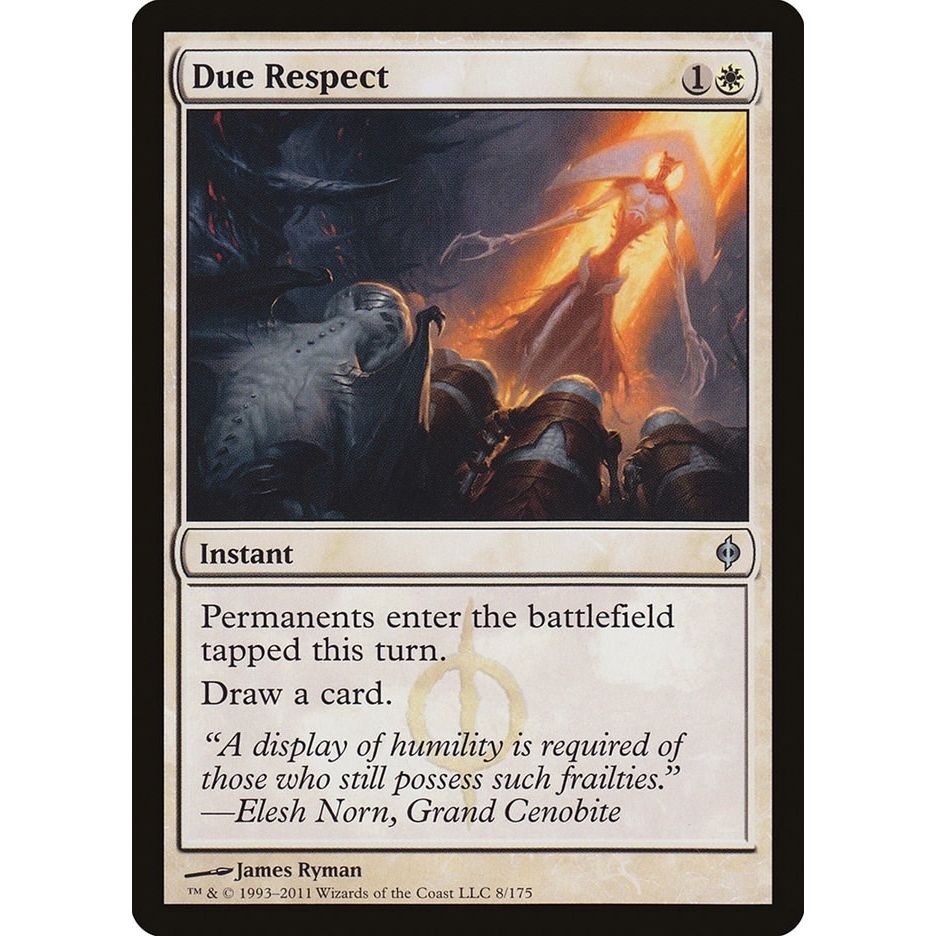 Image for Due Respect (8) (NPH) - Magic: The Gathering