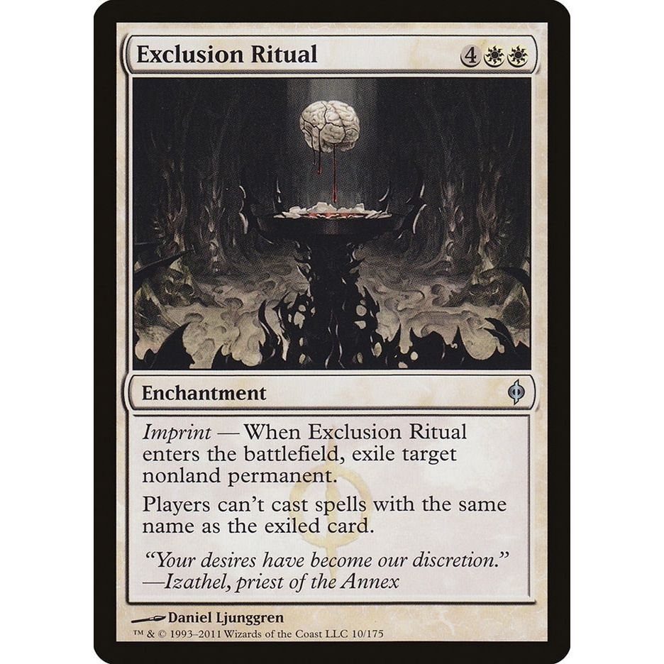 Image for Exclusion Ritual (10) (NPH) - Magic: The Gathering