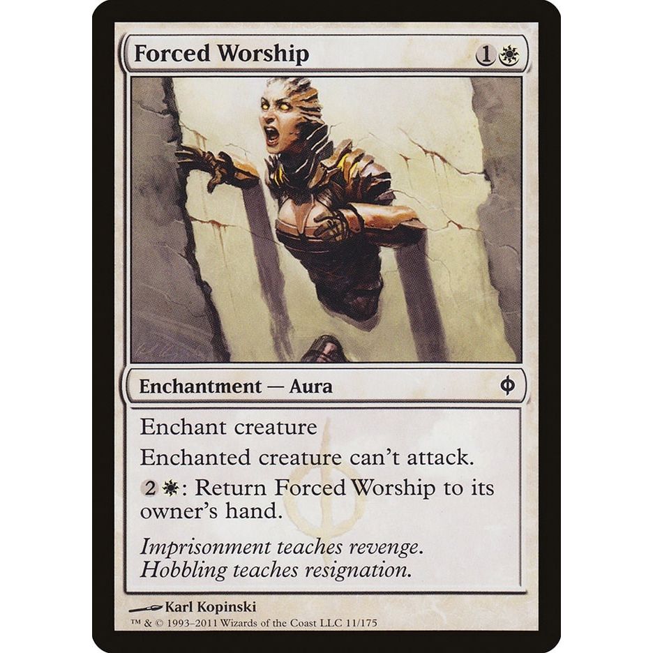 Image for Forced Worship (11) (NPH) - Magic: The Gathering