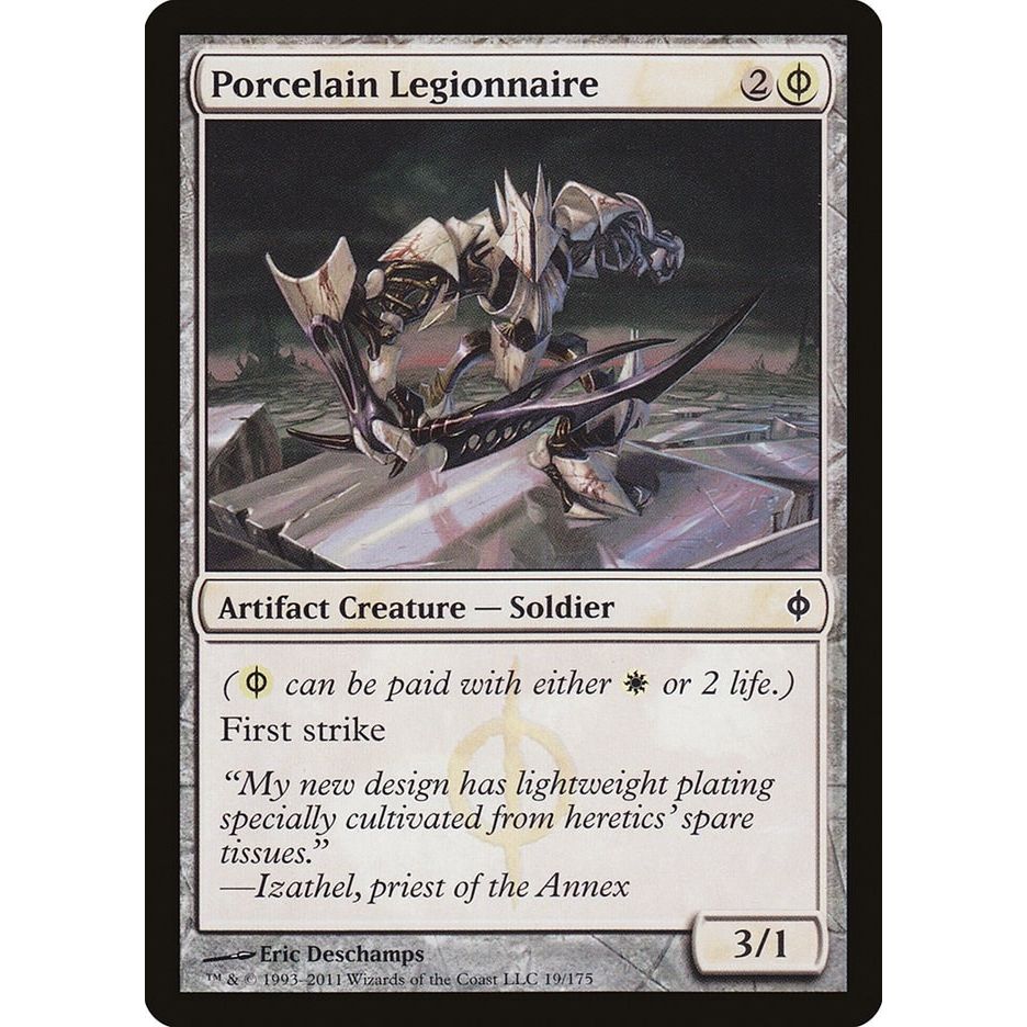 Image for Porcelain Legionnaire (19) (NPH) - Magic: The Gathering