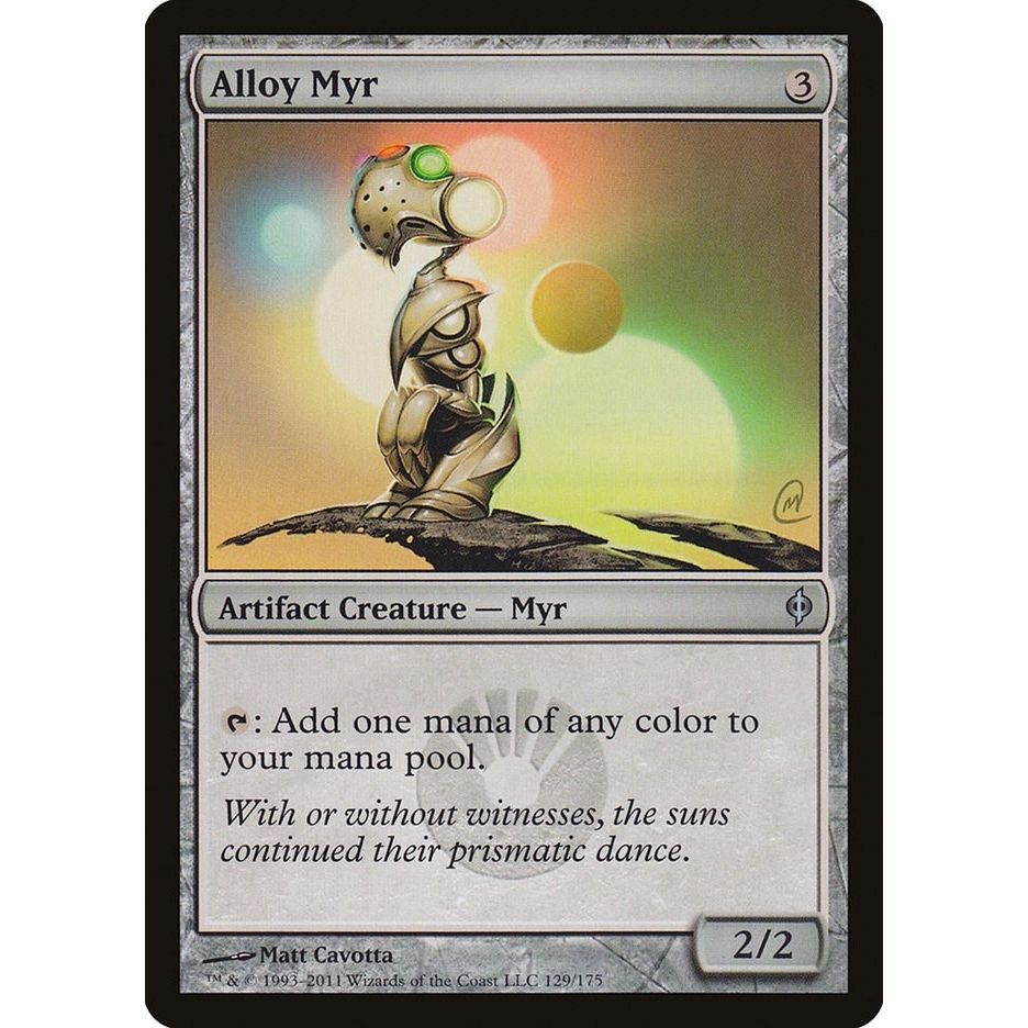 Image for Alloy Myr (129) (NPH) - Magic: The Gathering