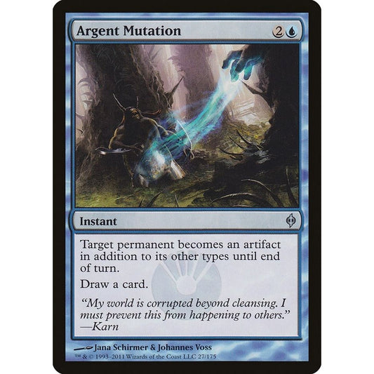 Image for Argent Mutation (27) (NPH) - Magic: The Gathering