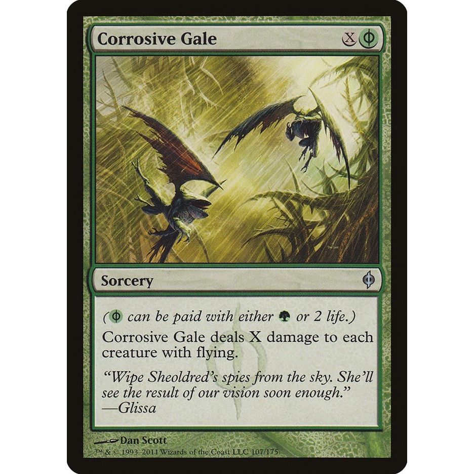 Image for Corrosive Gale (107) (NPH) - Magic: The Gathering