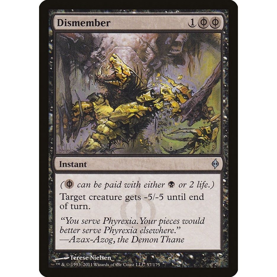 Image for Dismember (57) (NPH) - Magic: The Gathering