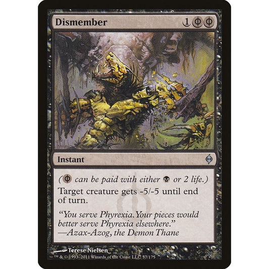 Image for Dismember (57) (NPH) - Magic: The Gathering
