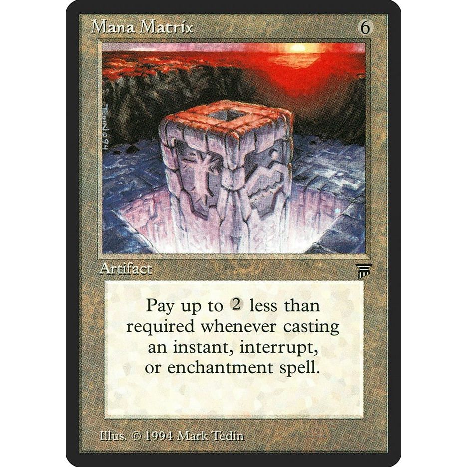 Image for Mana Matrix (LEG) - Magic: The Gathering