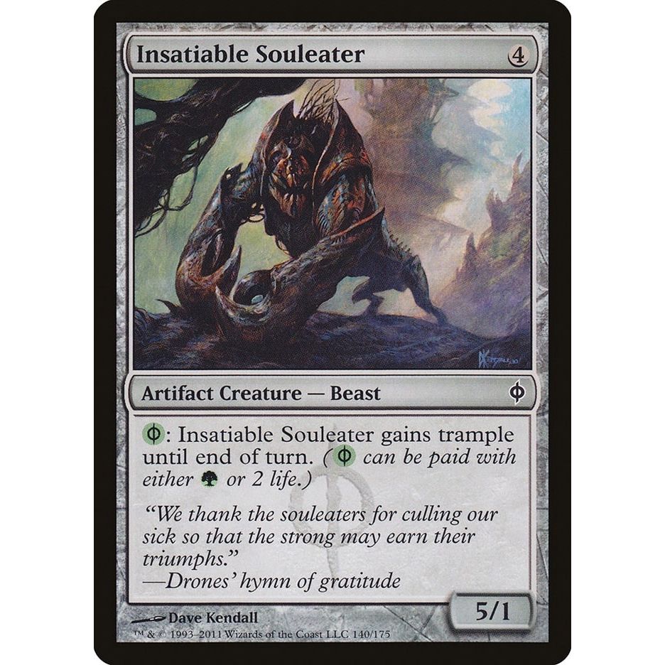 Image for Insatiable Souleater (140) (NPH) - Magic: The Gathering
