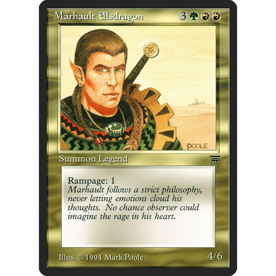 Image for Marhault Elsdragon (LEG) - Magic: The Gathering