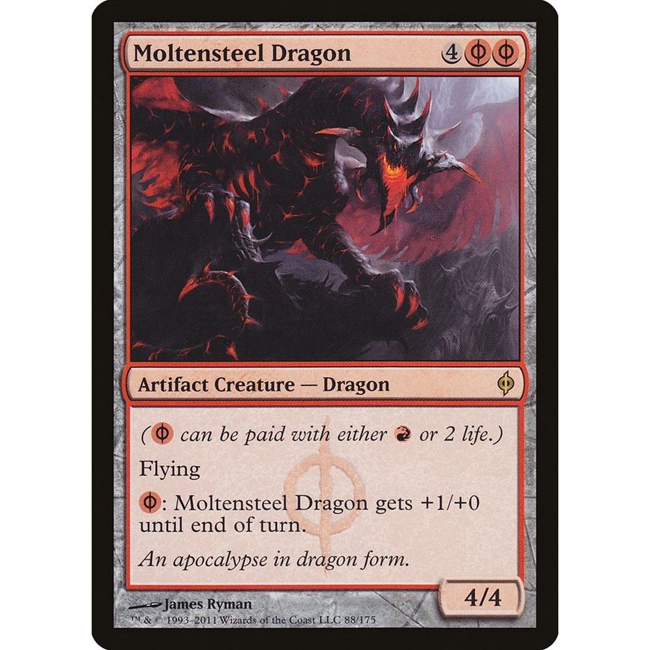 Image for Moltensteel Dragon (88) (NPH) - Magic: The Gathering