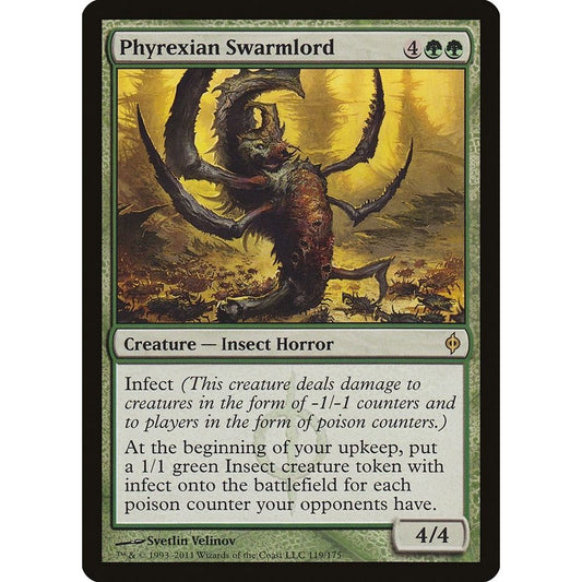 Image for Phyrexian Swarmlord (119) (NPH) - Magic: The Gathering