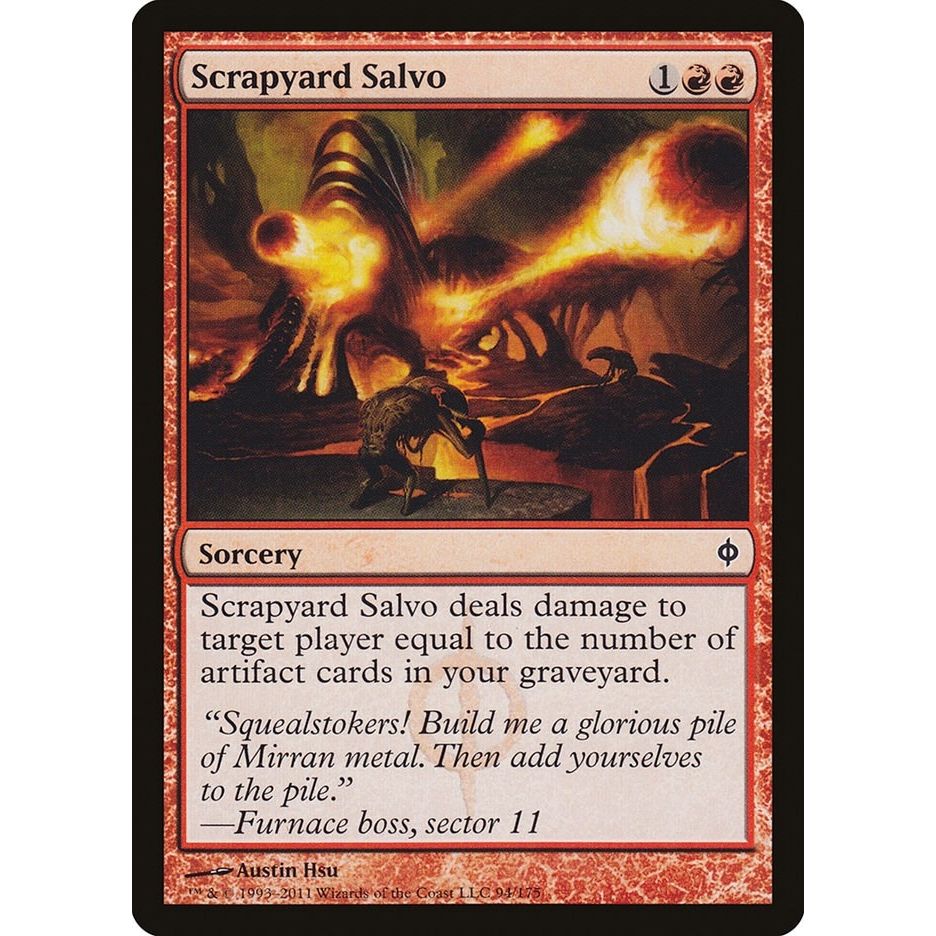 Image for Scrapyard Salvo (94) (NPH) - Magic: The Gathering