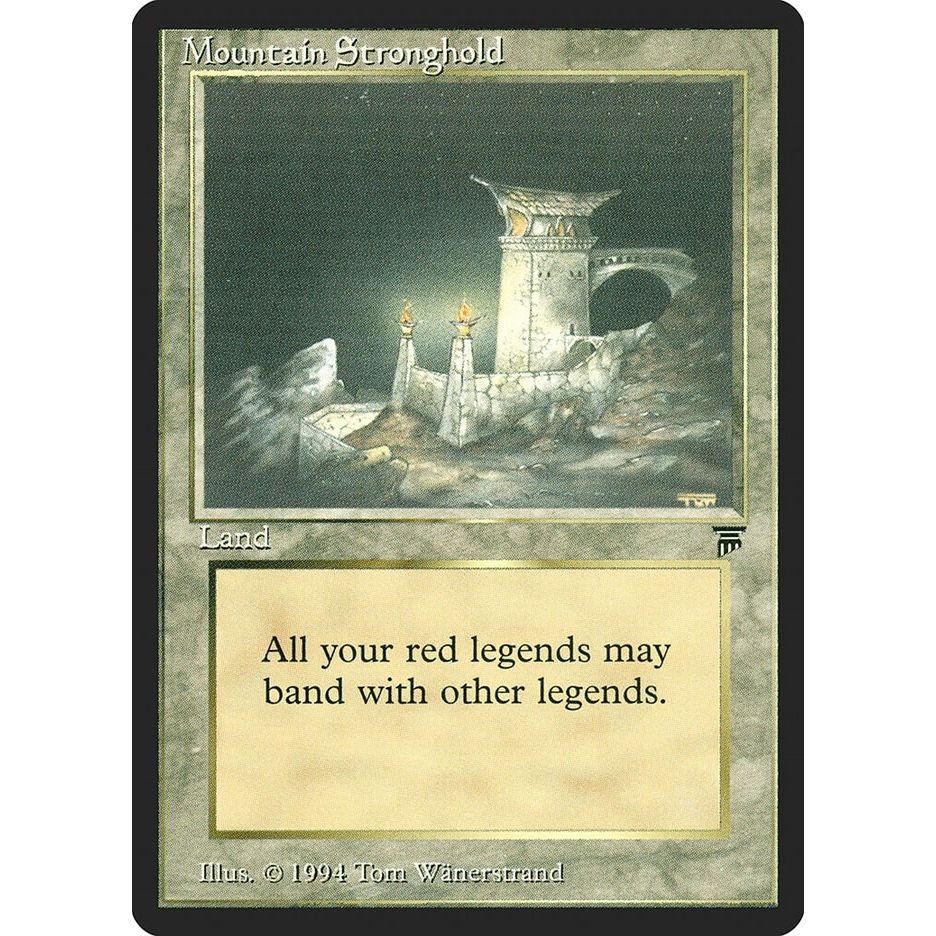 Image for Mountain Stronghold (LEG) - Magic: The Gathering