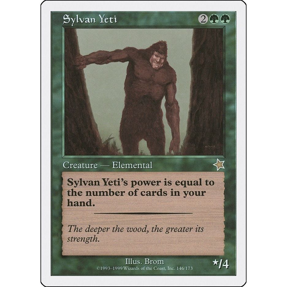 Image for Sylvan Yeti (146) (S99) - Magic: The Gathering